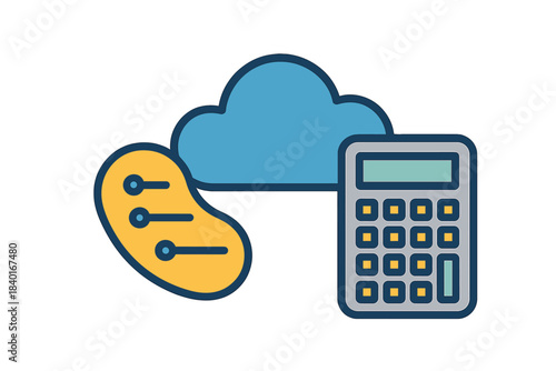 Financial calculation and optimization settings in the cloud computing environment