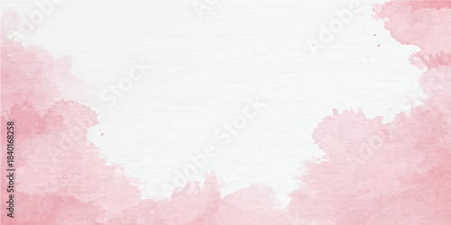 Pink watercolor paper texture pattern design art illustration backdrop