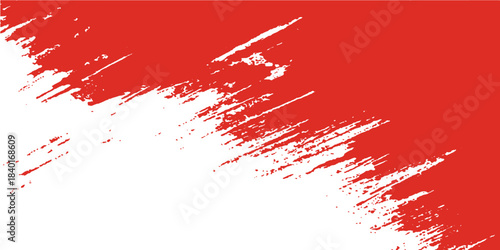 Red blood splatter texture grunge vector art illustration background