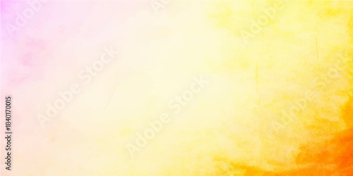 Abstract watercolor background with colorful texture, vintage grunge paper pattern, and copy space