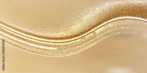 Light pale soft pastel gold golden champagne beige abstract background. Color gradient ombre transition. Silk fabric. Luxury premium rich. Matte shimmer.