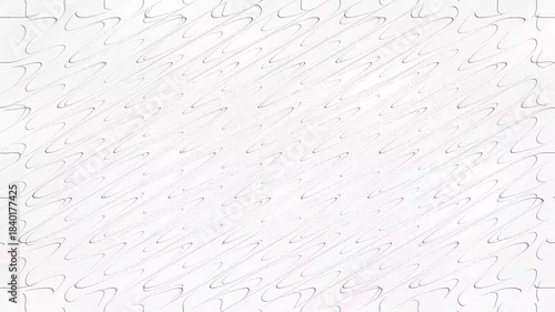 Abstract wave render in white color background
