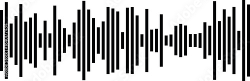 Sound audio  wave equalizer bars abstract audio background