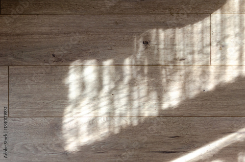 Wood floor texture with shadow