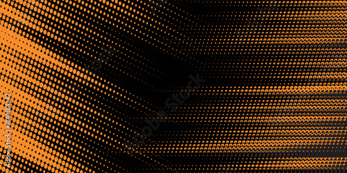 orange black brush Car sticker wrap pattern banner abstract sporty lines black orange color combination grunge brush modern pattern racing motorsport vector design.
