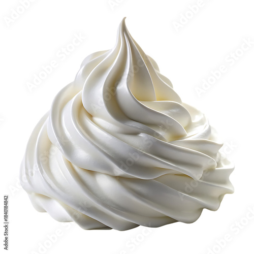 Shaving Cream Isolated On White Background