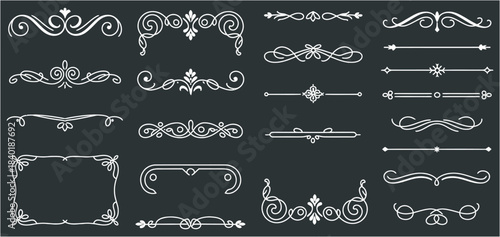 Elegant Decorative Borders Collection for Graphic Design Projects