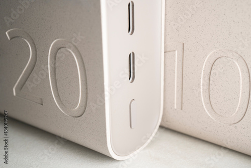 Two Portable Power Banks with 20000mAh and 10000mAh Capacity