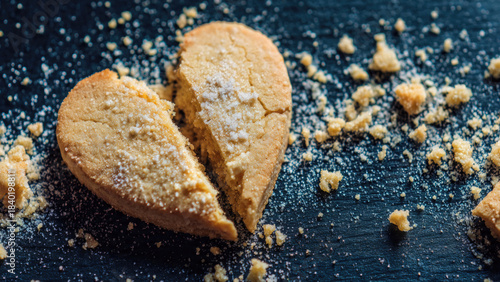 Broken Heart Cookie