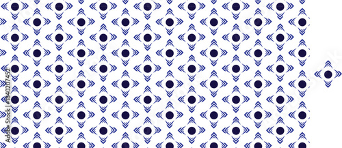 Geometric Star and Diamond Seamless Pattern. Abstract Purple Vector Ornament Background.