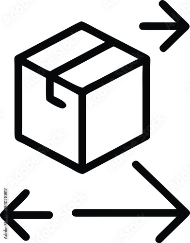 Smooth Relocation Moving Icon