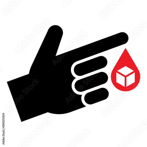 Diabetes Blood Glucose Test Icon