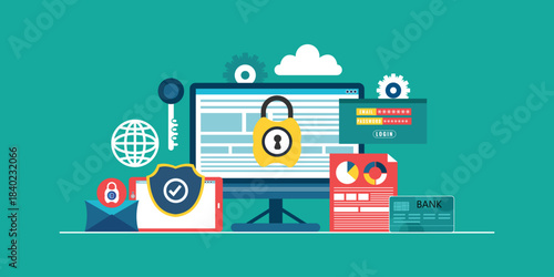 Personal data security concept