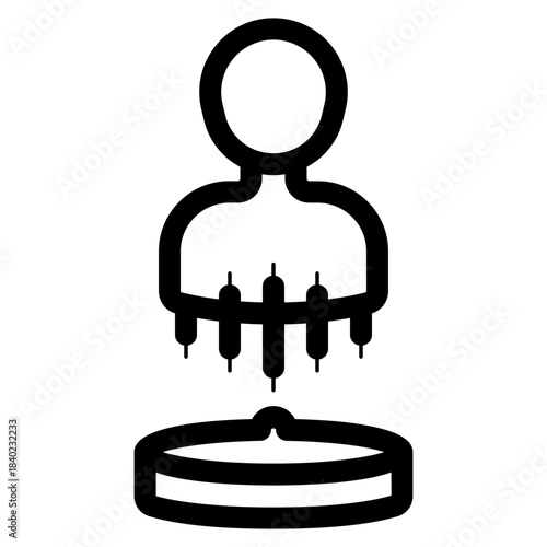 hologram technology icon