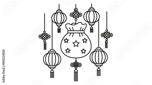 Silhouette of a woman holding a red ribbon, symbolizing AIDS awareness and support for those affected by HIV.