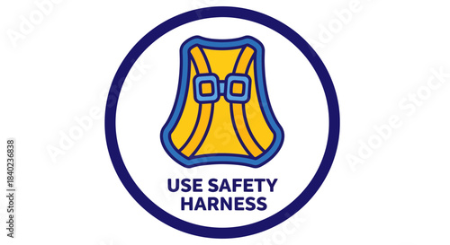 Safety Warning: Using Bright Colored Protective Harness in the Workplace