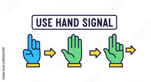 Use Hand Signals To Communicate Various Messages And Clear Instructions Effectively