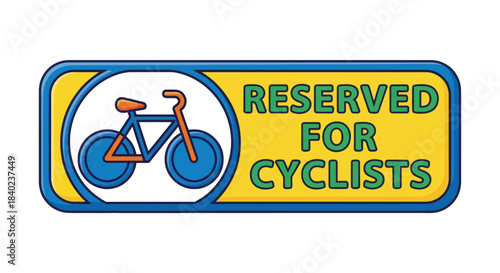 Signage Highlighting Bicycle Parking For Cyclists and Promoting Cycling Safely on Trails