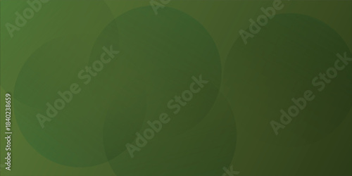 Abstract Green Circle Background With Soft Overlays For Design Projects eps10