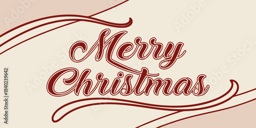 Shiny 3D red Merry Christmas text, no background, bold festive lettering, clean high-quality holiday illustration, bright decorative seasonal typography.
