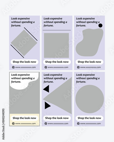 story template for fashion store