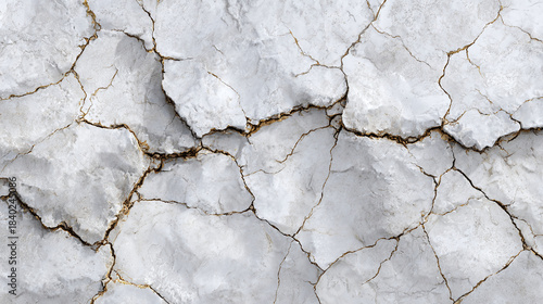 Close-up of a weathered, cracked stone surface, texture details, the surface looks rough and old