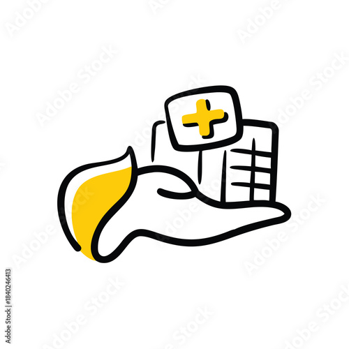 Hospital Care Medical Icon