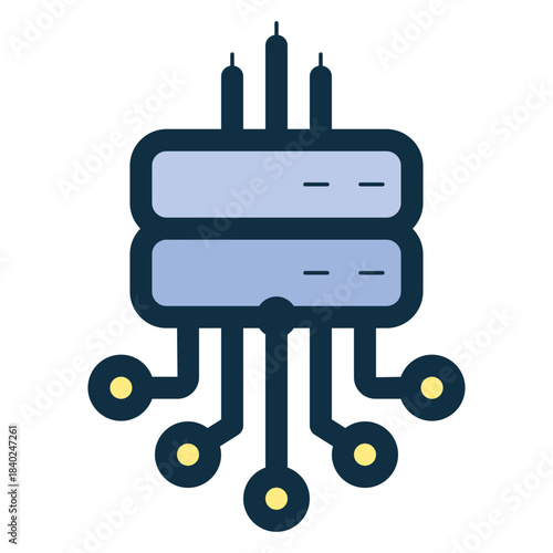 big data storage icon
