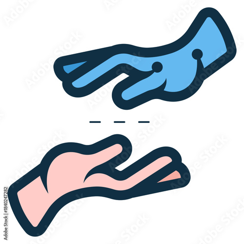 digital twin technology icon