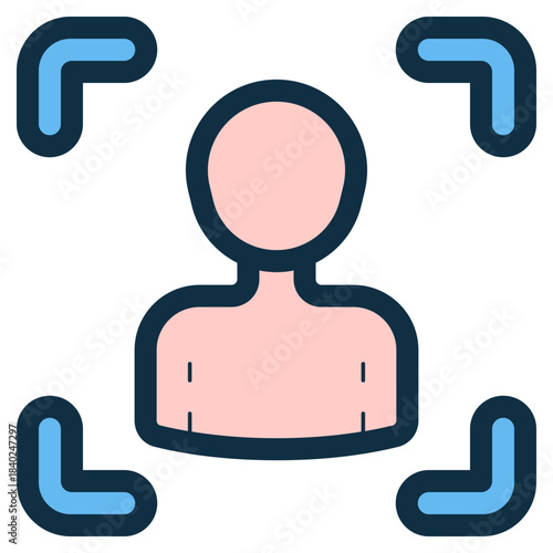 facial recognition icon