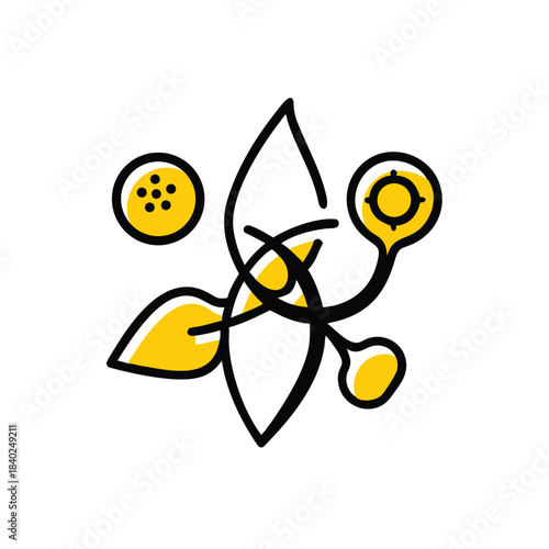 Oncology Research Science Icon