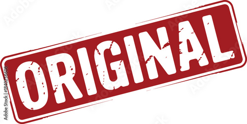 Notified stamp red rectangle white text