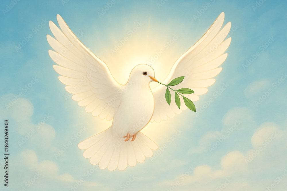 Obraz premium Dove of Hope