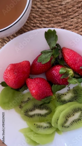 strawberries and cream