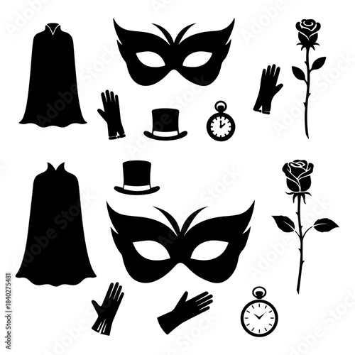 magic cloaks. Fairytale and superhero capes, king medieval mantles, dracula costume, wizard or witch cloth, luxury robe