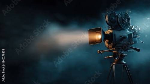 Wallpaper Mural Vintage movie projector Torontodigital.ca