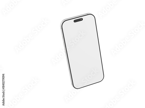 Clean, isolated smartphone ...