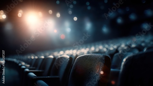 Theater seats empty