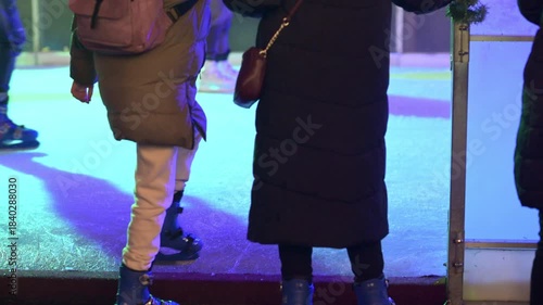 Ice Skating at Craiova Christmas Market