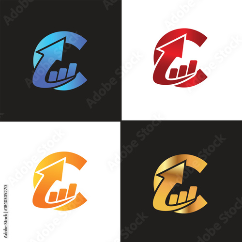 Letter C logo, C logo, Business logo, modern, minimal logo, design, colourful, icon, shape, symbol, brand, business identity, elegant, luxury, logotype, branding, custom, abstract