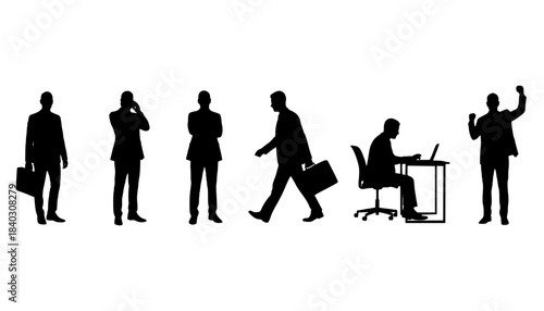 Business Professional Silhouette Architectural Design