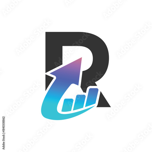Letter R logo, R logo, Business logo, modern, minimal logo, design, colourful, icon, shape, symbol, brand, business identity, elegant, luxury, logotype, branding, custom, abstract