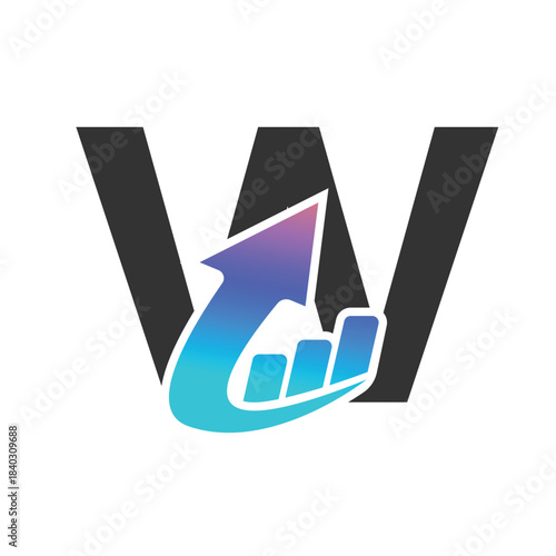 Letter W logo, W logo, Business logo, modern, minimal logo, design, colourful, icon, shape, symbol, brand, business identity, elegant, luxury, logotype, branding, custom, abstract