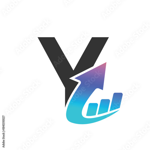 Letter Y logo, Y logo, Business logo, modern, minimal logo, design, colourful, icon, shape, symbol, brand, business identity, elegant, luxury, logotype, branding, custom, abstract