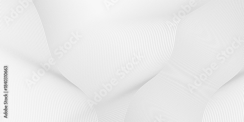 Silver foil background with metal mirror texture. Chrome gradient surface with light gloss simple abstract. suit for media in product design