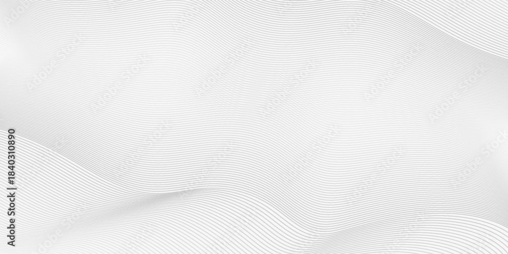 Naklejka premium Silver foil background with metal mirror texture. Chrome gradient surface with light gloss simple abstract. poster, website