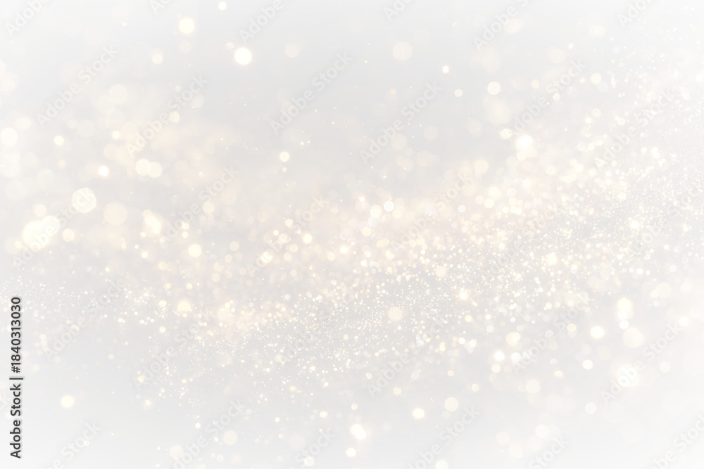 Obraz premium Christmas light effect. Sparkling magical dust particles.The dust sparks and golden stars shine with special light.