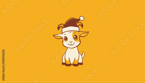 vector illustration of a cow