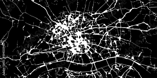 Shattered Glass Pieces on Black Realistic Cracked with various white stains and cracks, Scattered shattered glass pieces glinting on black surface, creating dramatic reflections textue.