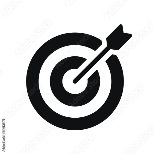 Target icon. Target aim icon